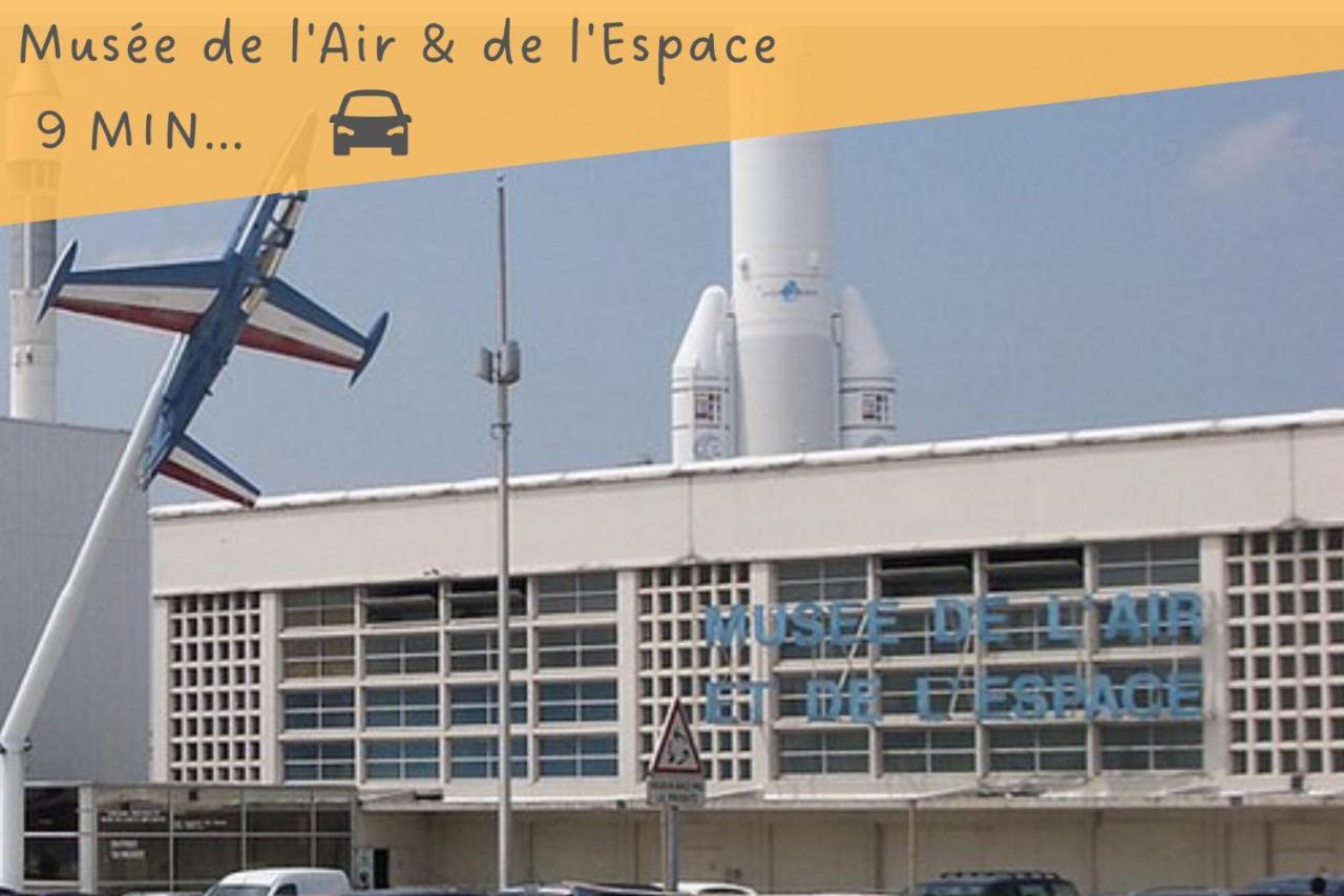 L'Eugene - 10Min Du Rer B Le Bourget, Parking, Wifi Daire Drancy Dış mekan fotoğraf