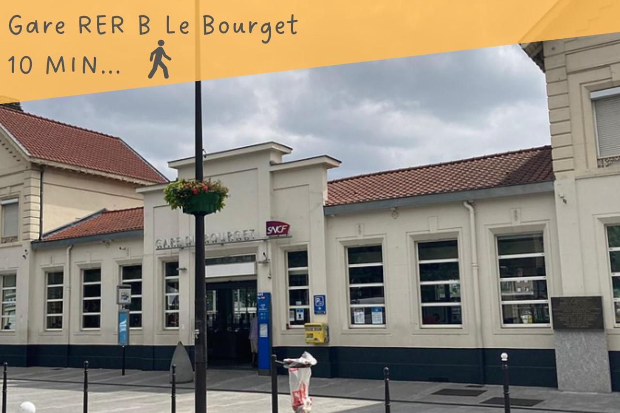 L'Eugene - 10Min Du Rer B Le Bourget, Parking, Wifi Daire Drancy Dış mekan fotoğraf
